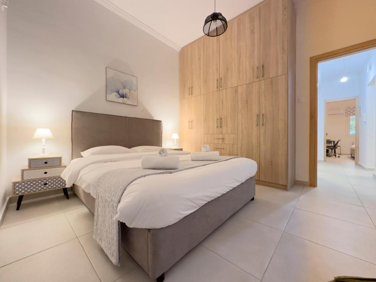 Aventura Comfortable 90Sqm Apt In Kato Patisia Apartman Athén Kültér fotó