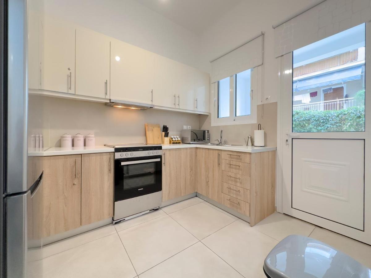 Aventura Comfortable 90Sqm Apt In Kato Patisia Apartman Athén Kültér fotó